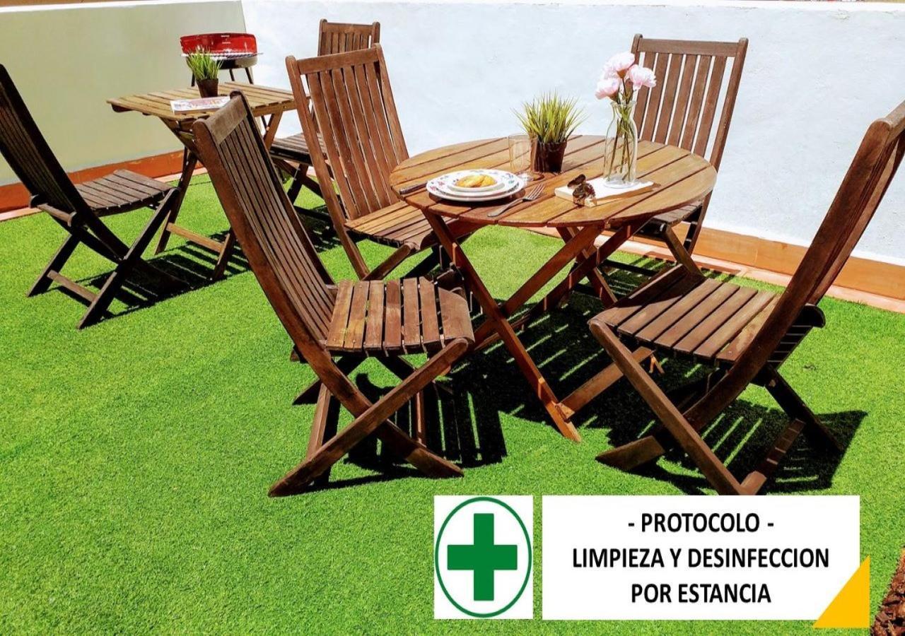 Large Apartment With Large And Sunny Terrace - Garden & Outdoor Gym , Alicante Center 외부 사진