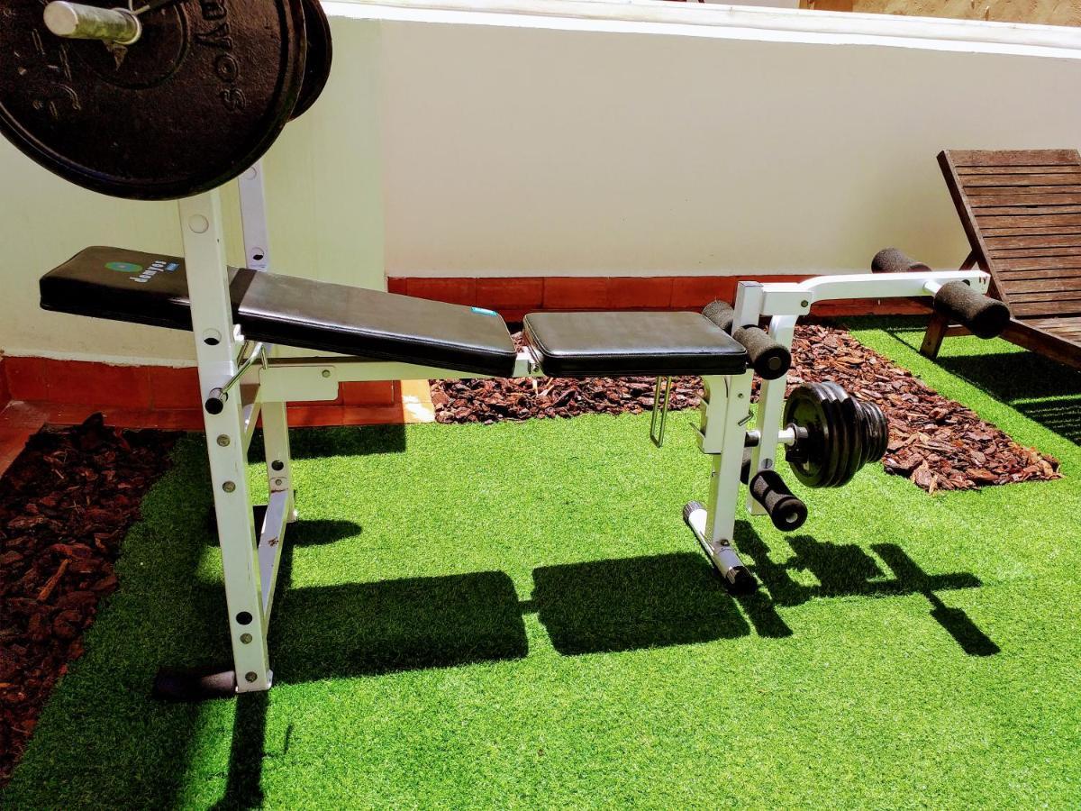Large Apartment With Large And Sunny Terrace - Garden & Outdoor Gym , Alicante Center 외부 사진